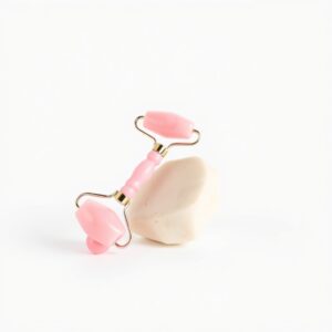Rose Quartz Jade Roller & Gua Sha Set